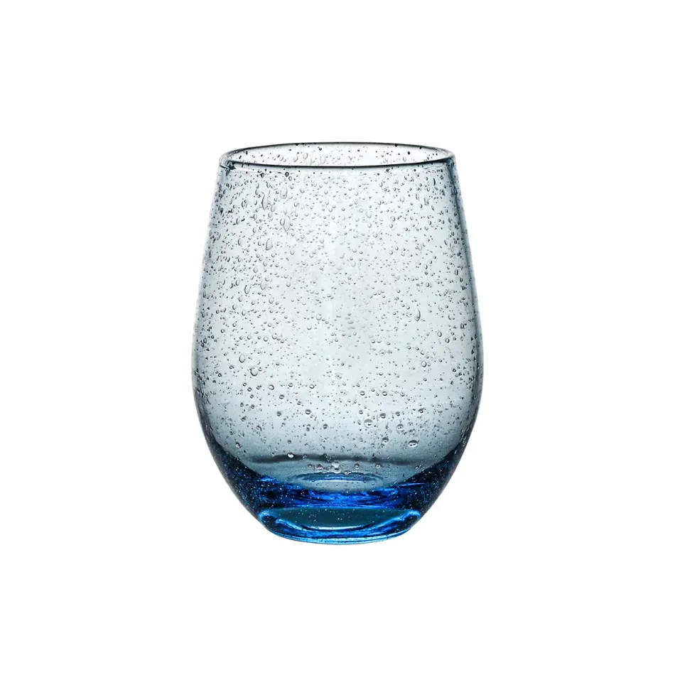 Provence Chambray Stemless Wine Glass