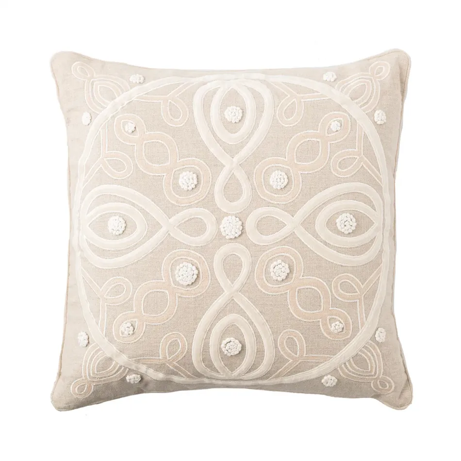 Berry & Thread 18" Pillow - Natural