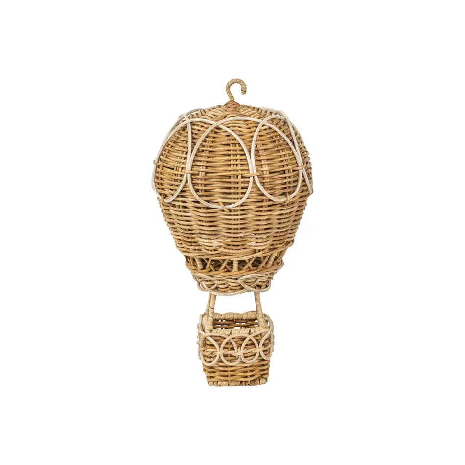 Provence Rattan 14" Hot Air Balloon