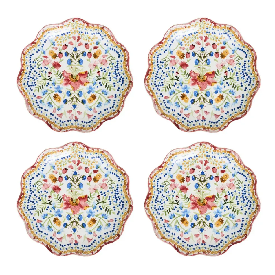 Sofia Multi Side/Cocktail Plate Set of 4