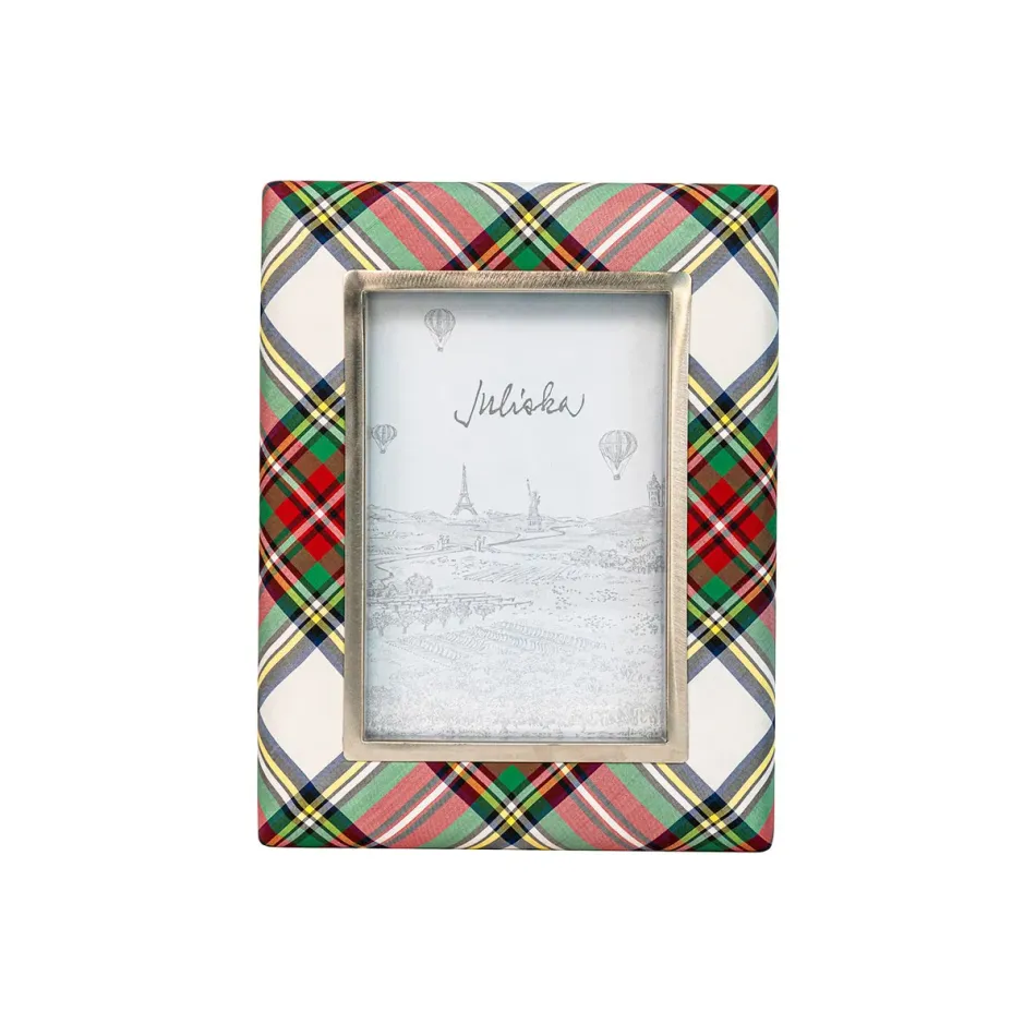 Stewart Tartan 5" x 7" Frame 6.5"L, 1.25"W, 8.5"H