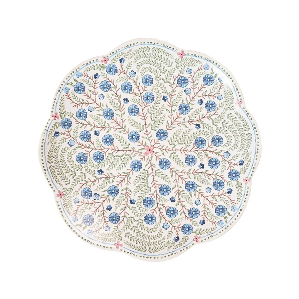 Villa Seville Scalloped Dessert/Salad Plate Chambray