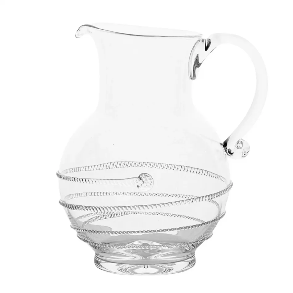 Amalia Glass Round Pitcher