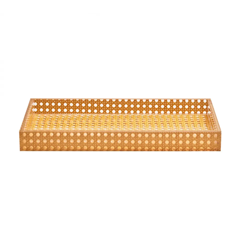 Reed Natural Vanity Tray 14.5" X 7.5"