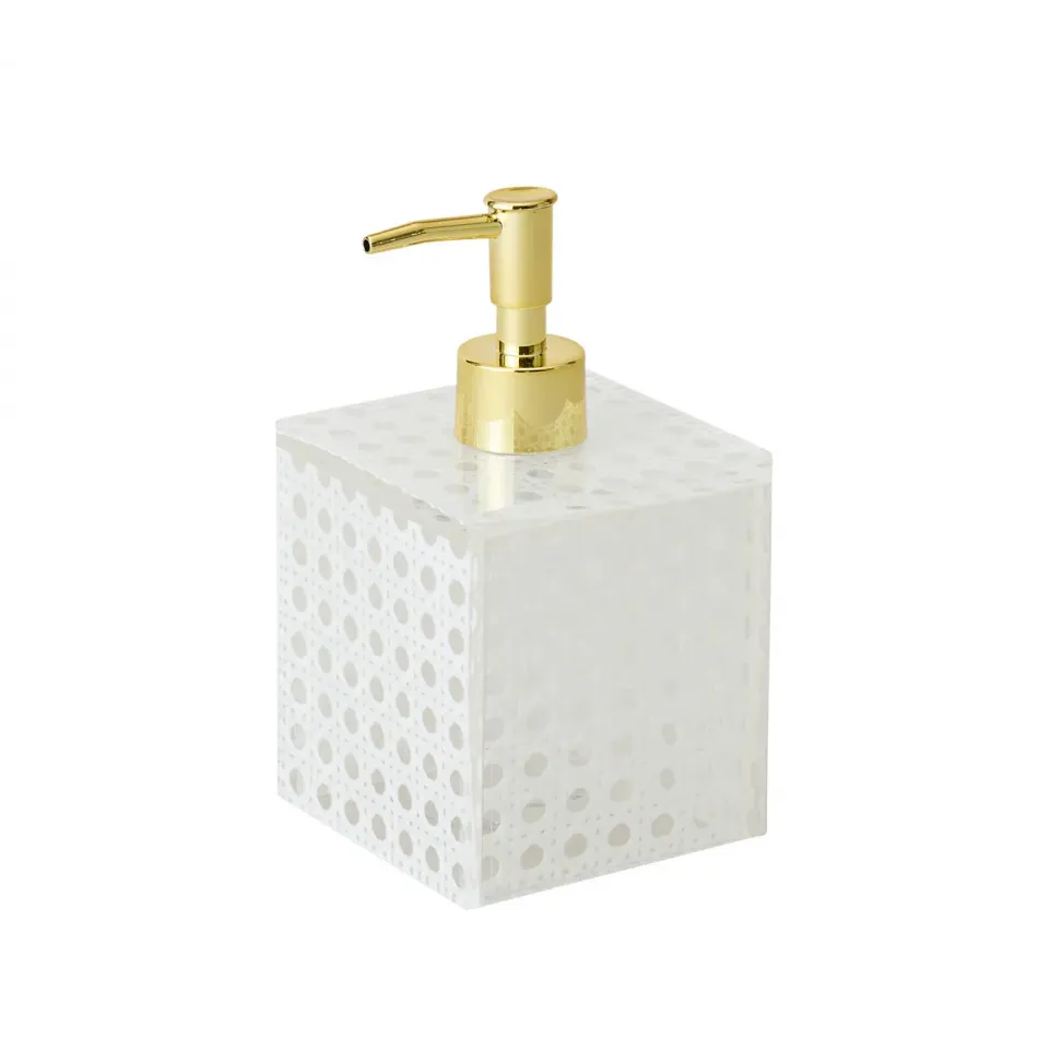 Reed White Soap Dispenser