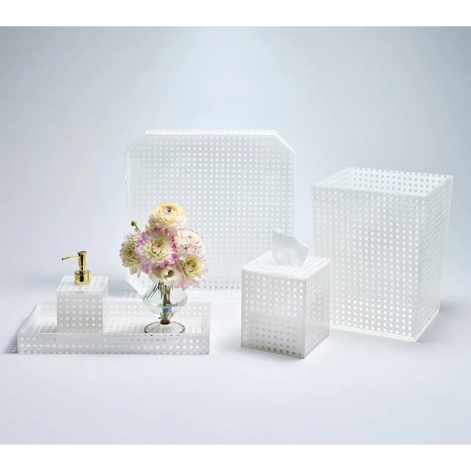 Reed White Bath Accessories