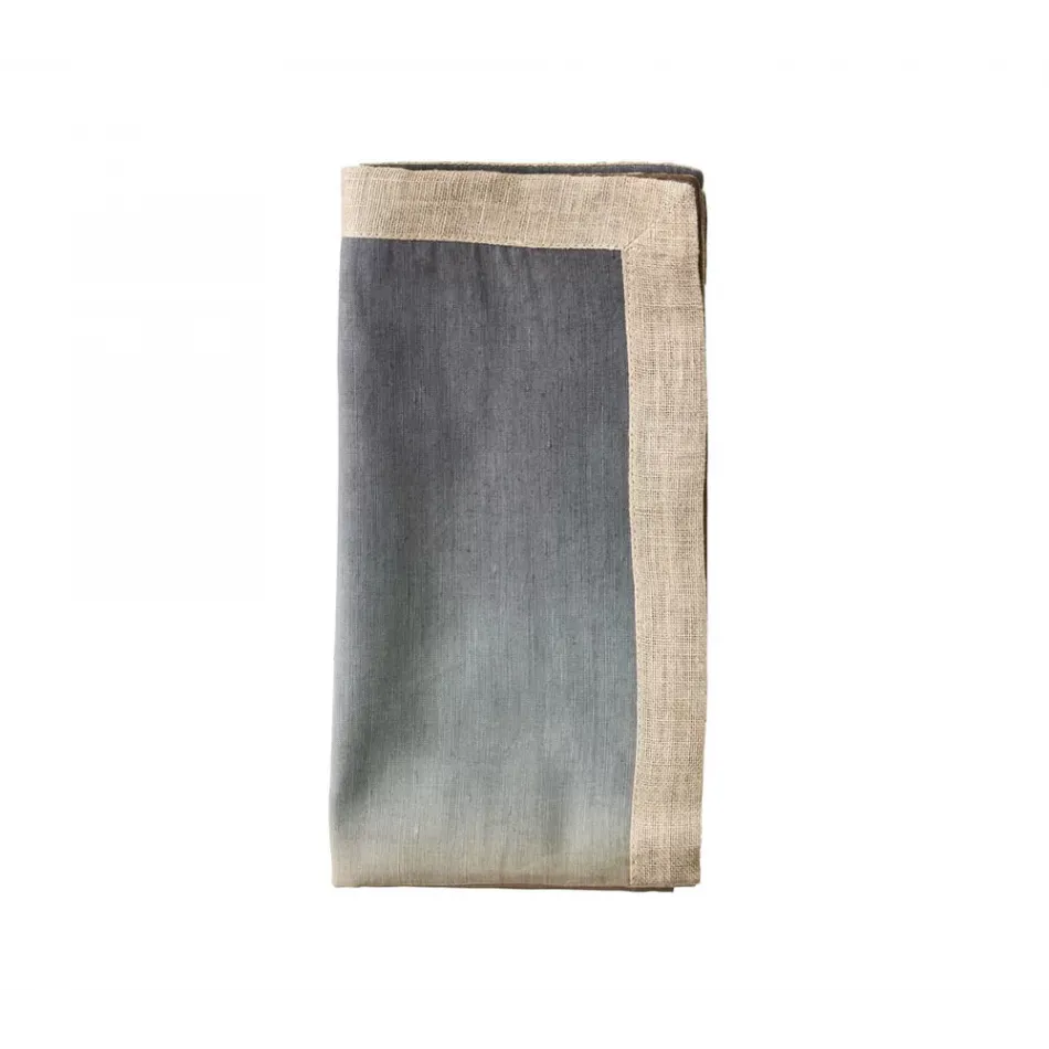 Dip Dye Beige/Taupe/Gray Napkin