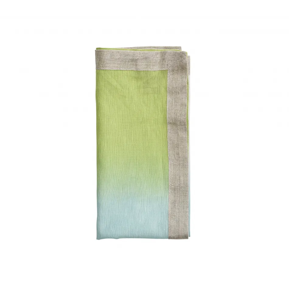 Dip Dye Blue/Green Napkin