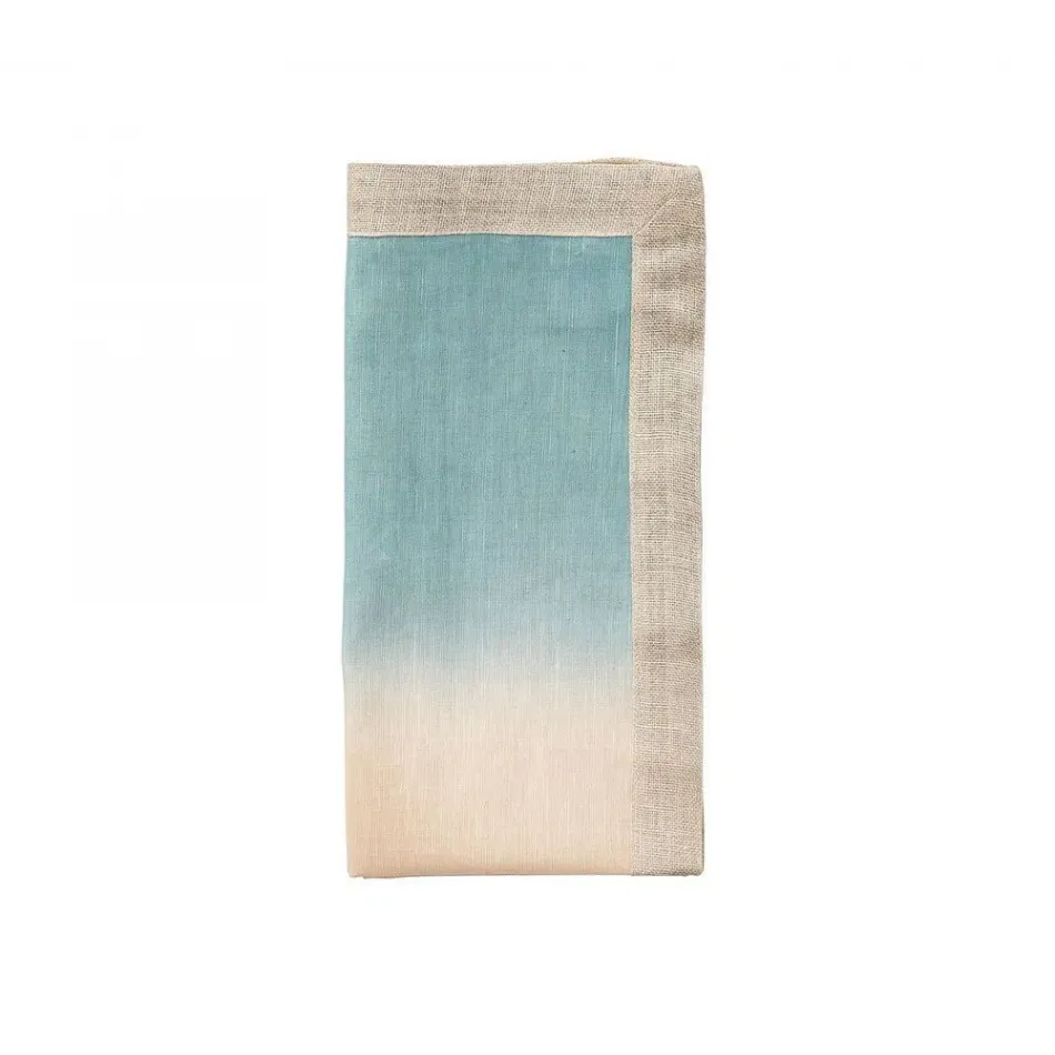 Dip Dye Natural/Seafoam Napkin