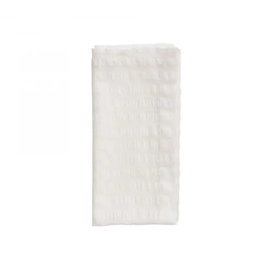 Seersucker White Napkin
