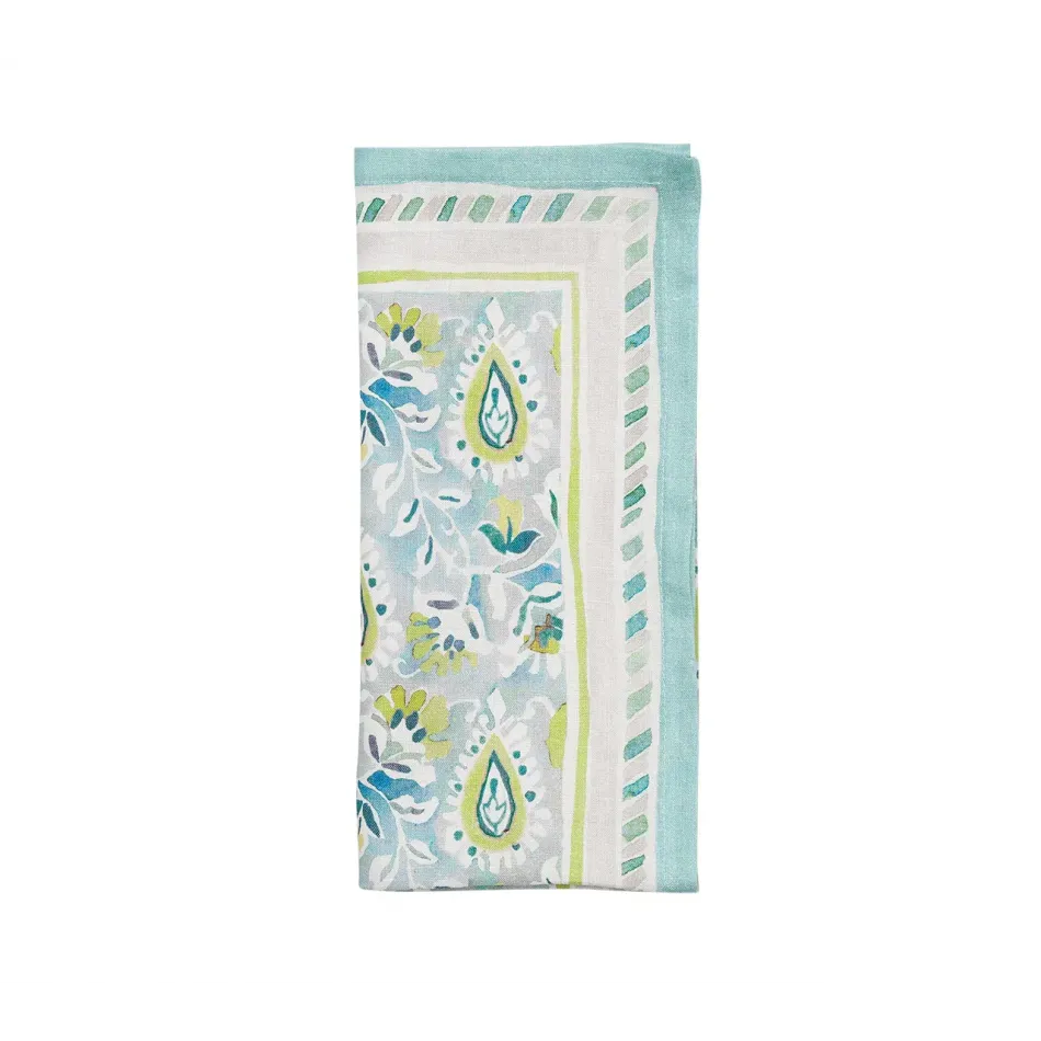 Mira Seafoam & Green Napkin