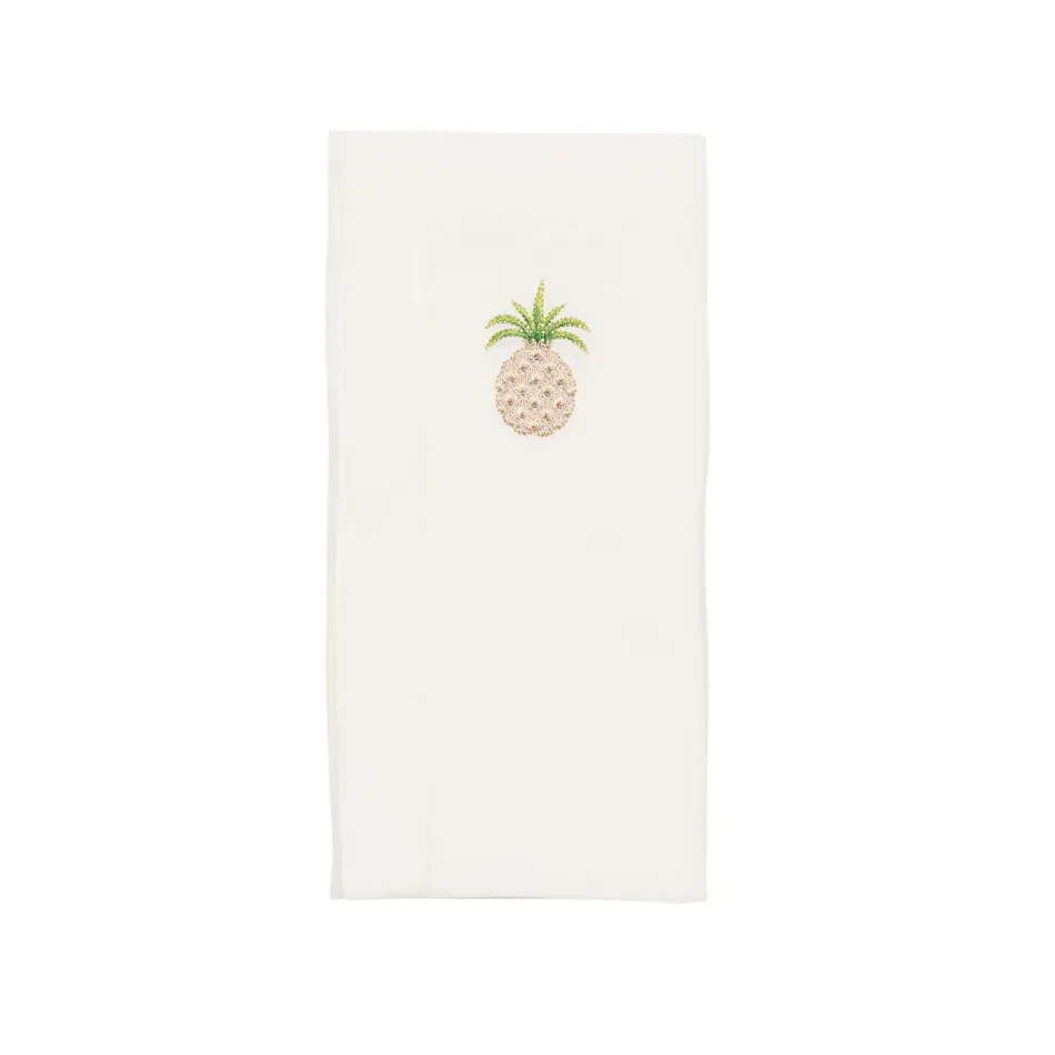 Pineapple White & Multi Napkin