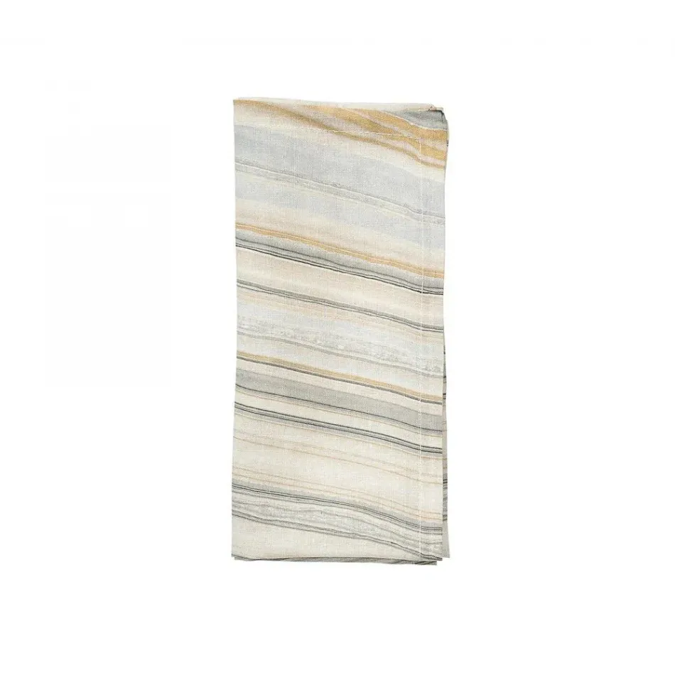 Marbled Napkin Beige, Taupe/Gray