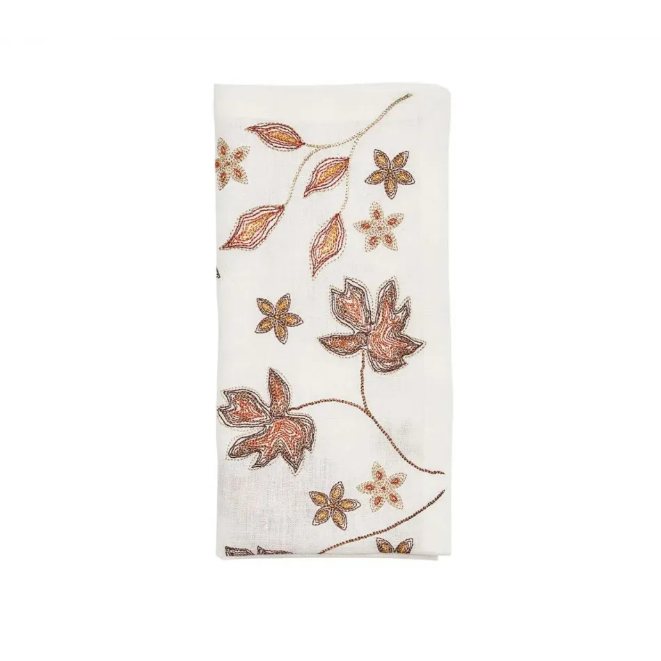 Maple Hues White/Multi Napkin