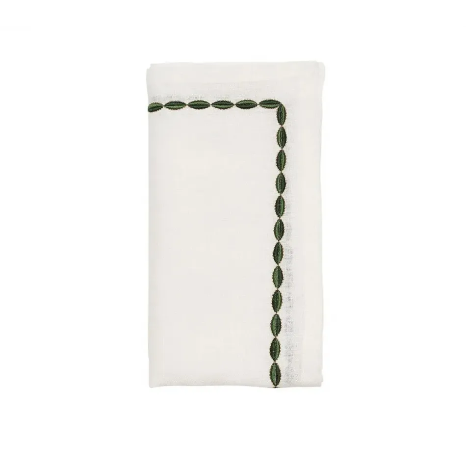 Swag White/Green/Gold Napkin