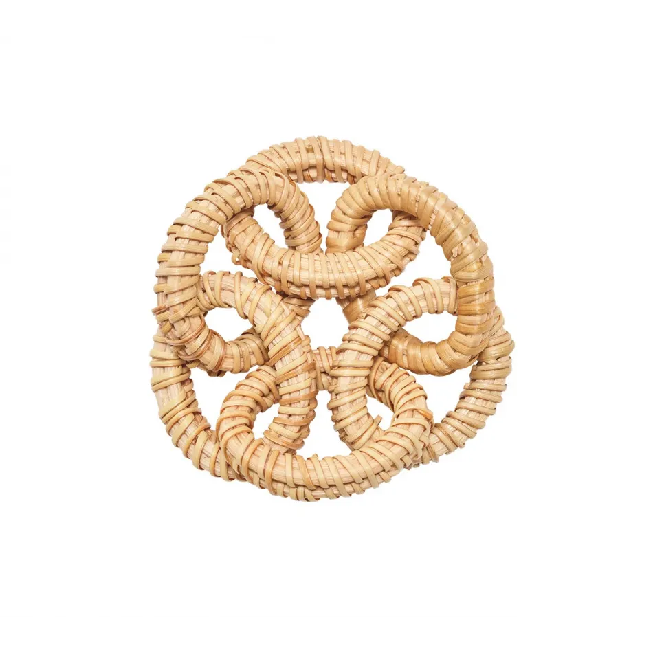 Rattan Link Natural Napkin Ring
