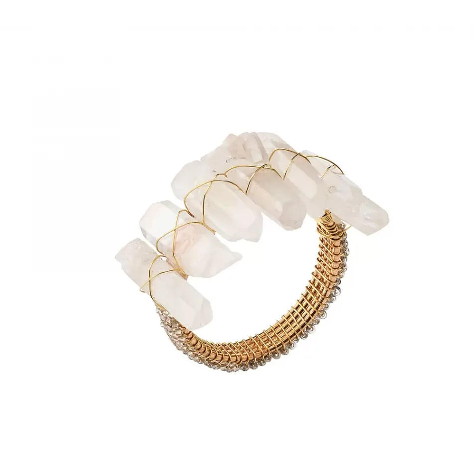Radiant Iridescent Napkin Rings