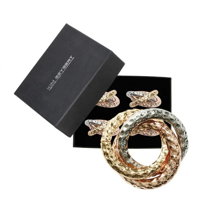 Trinity Multi Napkin Rings Set Of 4