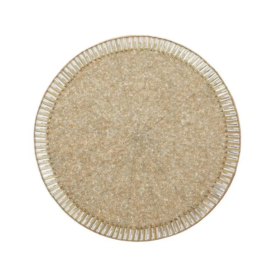Bevel Gold/Silver Placemat