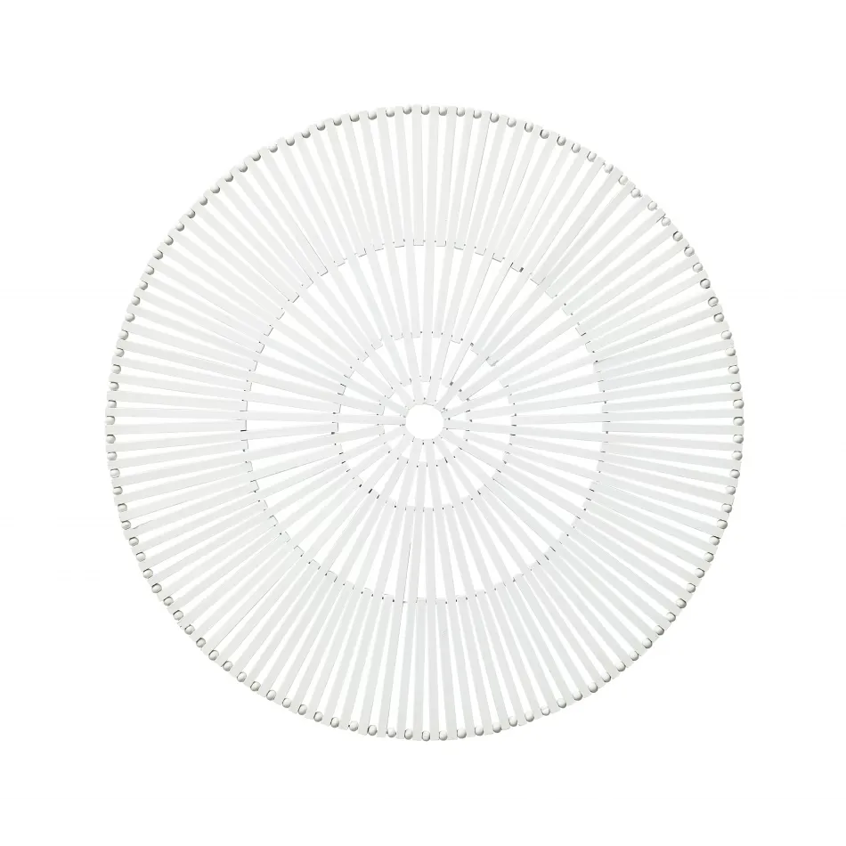 Spoke White Placemat