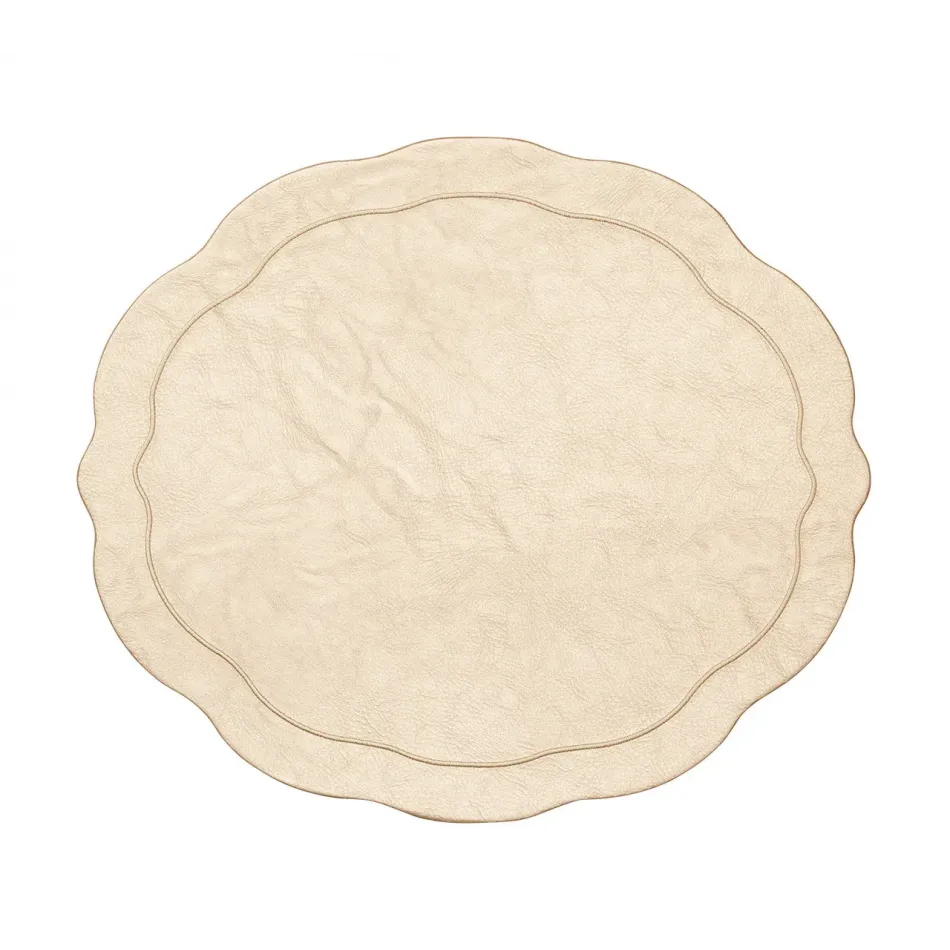 Tailored Neutral Tones Gold Placemats Set of 4