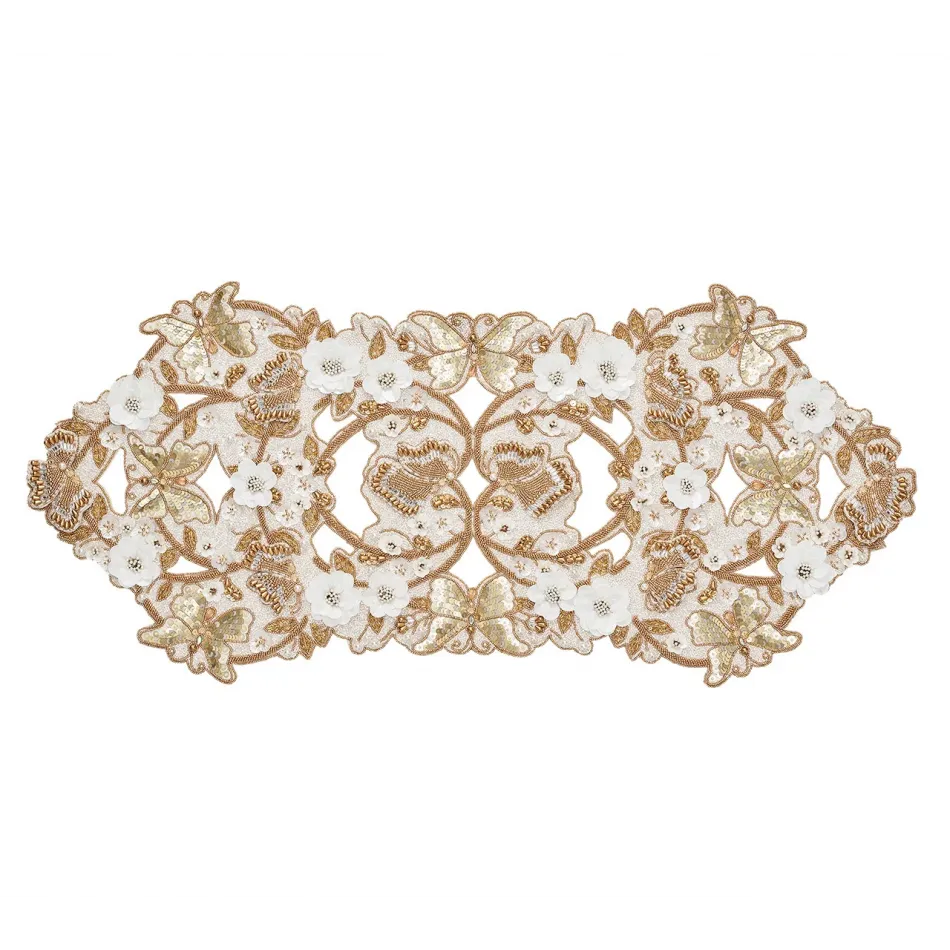 Papillon Ivory/Gold Runner