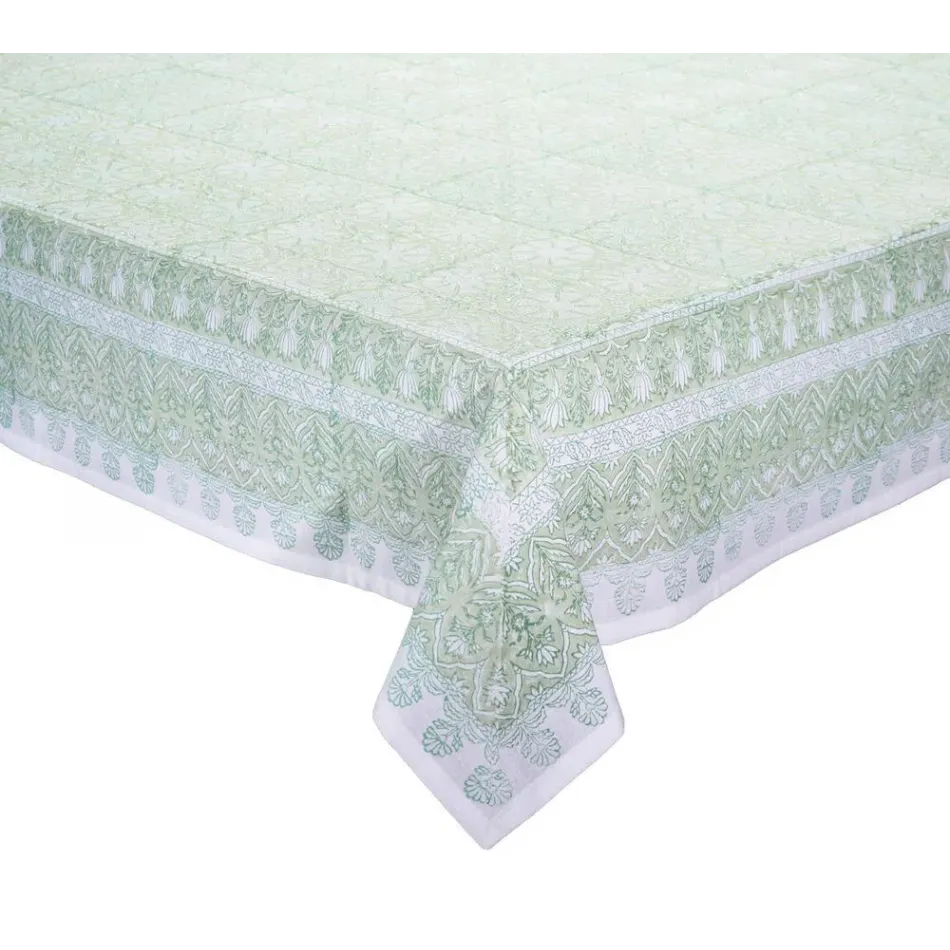 Provence 58"X110" Mint Tablecloth