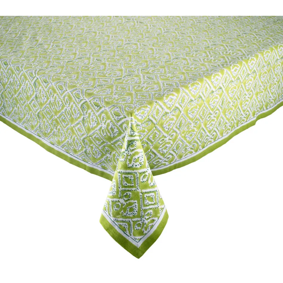 Alfresco Olive & Green Tablecloth