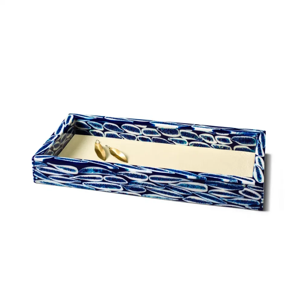 Blue Almendro Valets 12" X 6" X 1.4"