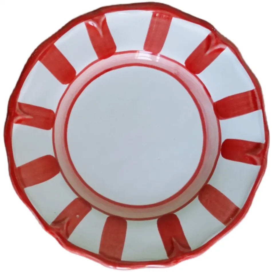 Rimini Red Salad Dessert Plate