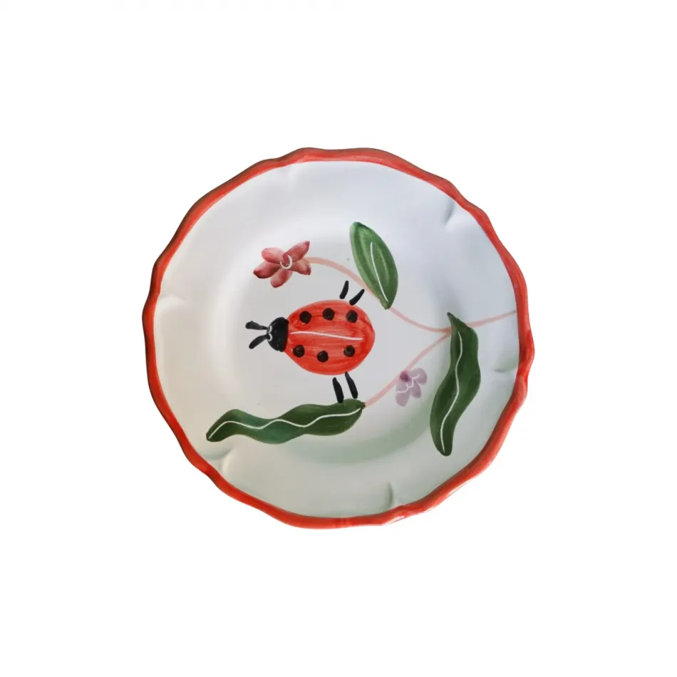 Piccolini Lady Bug Salad Dessert Plate