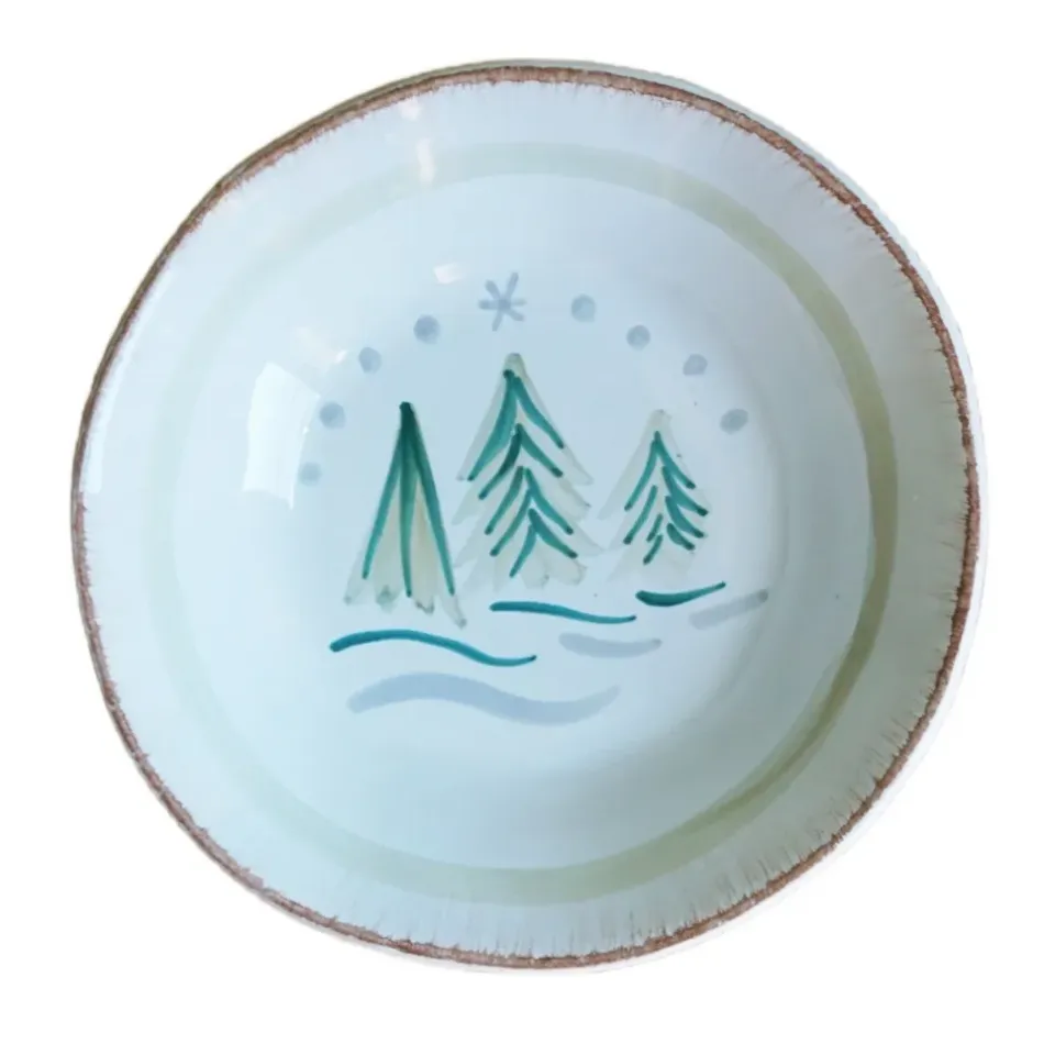 Cortina Winter Trees Pasta Bowl