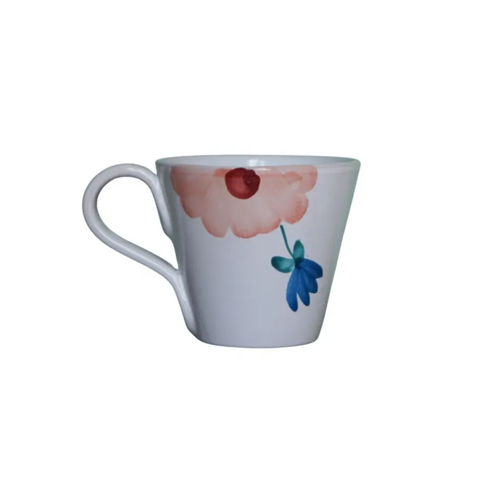 Florence White Multi Mug