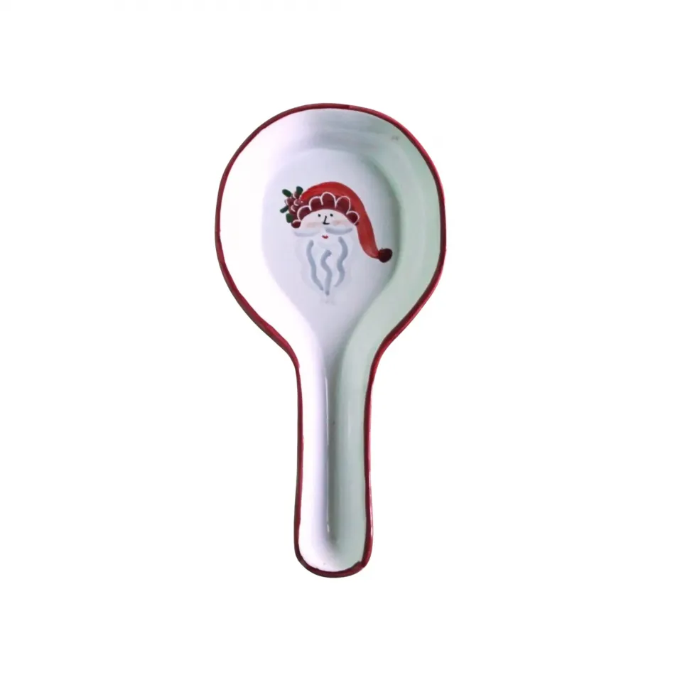 Babbo Natale Santa With Dots Spoon Rest