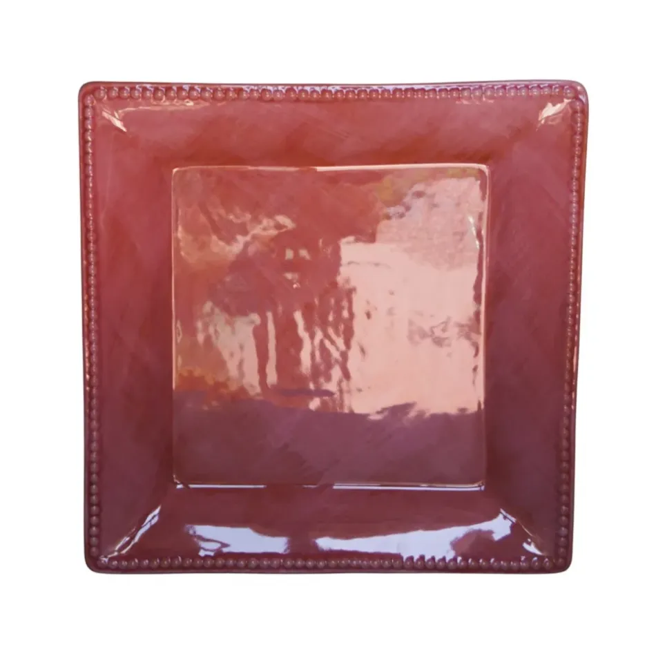 Pisa Pink Square Platter