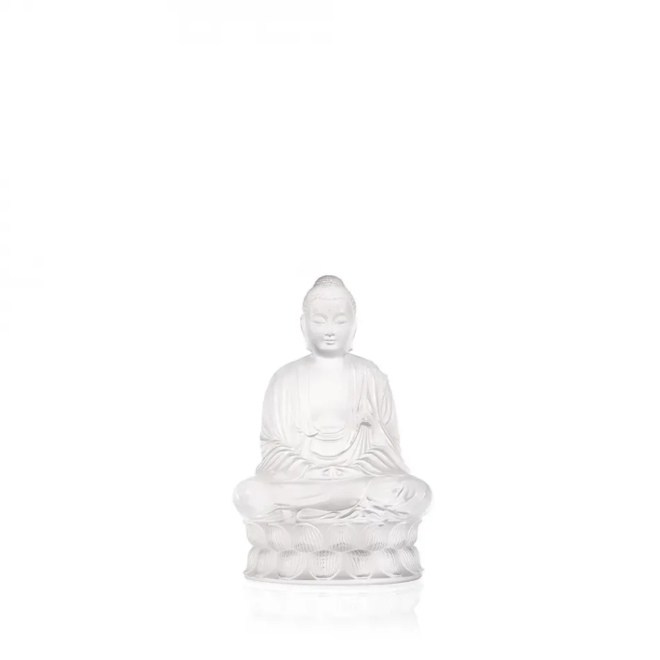 Buddha Sculpture Clear Small