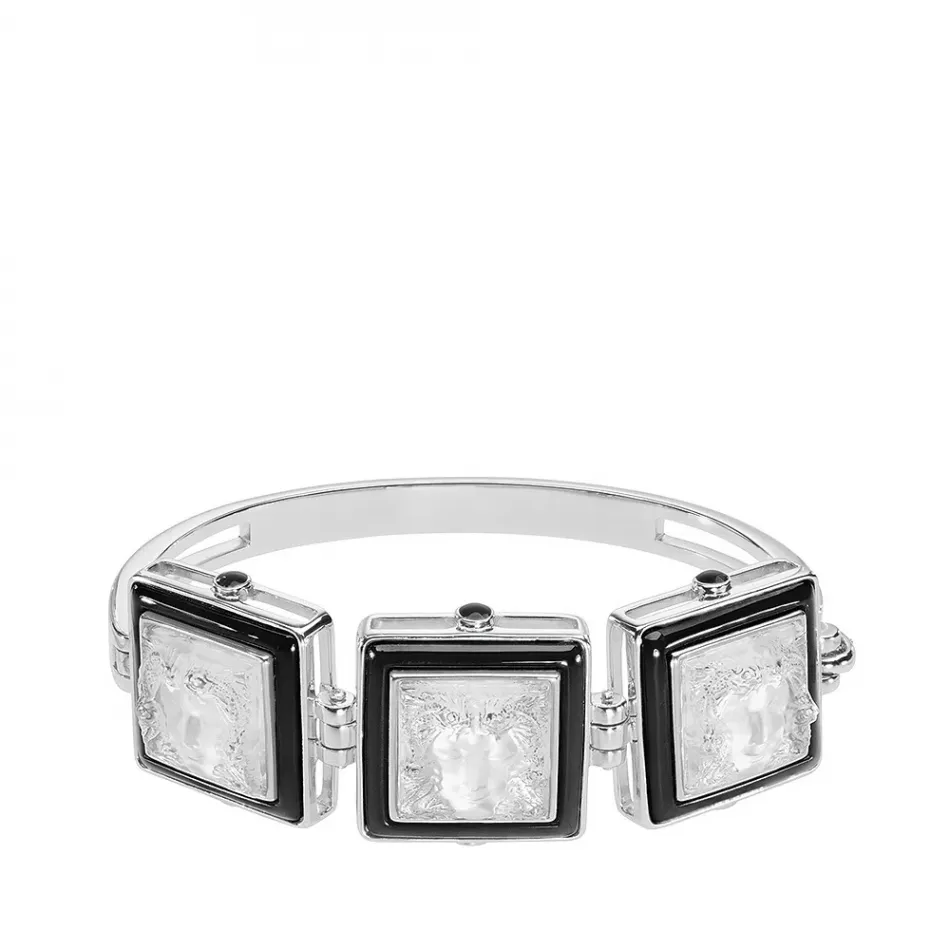 Arethuse Bracelet Clear Crystal, Silver