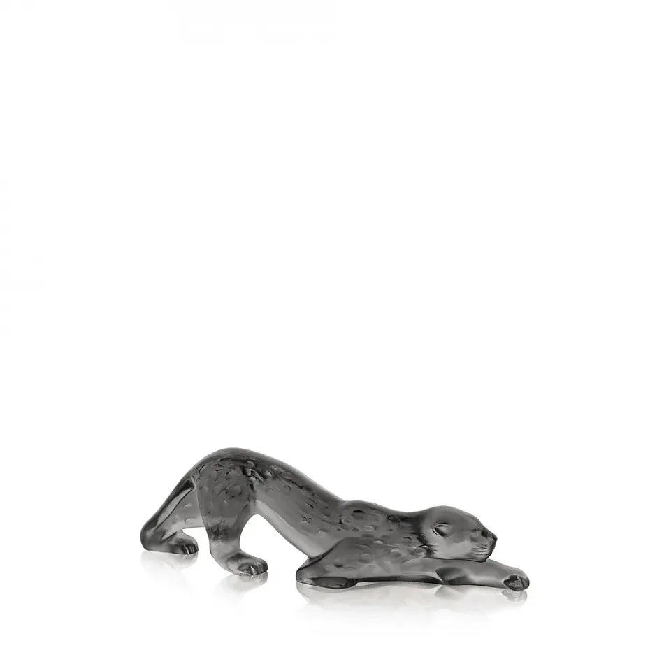 Zeila Panther Sculpture Small Grey