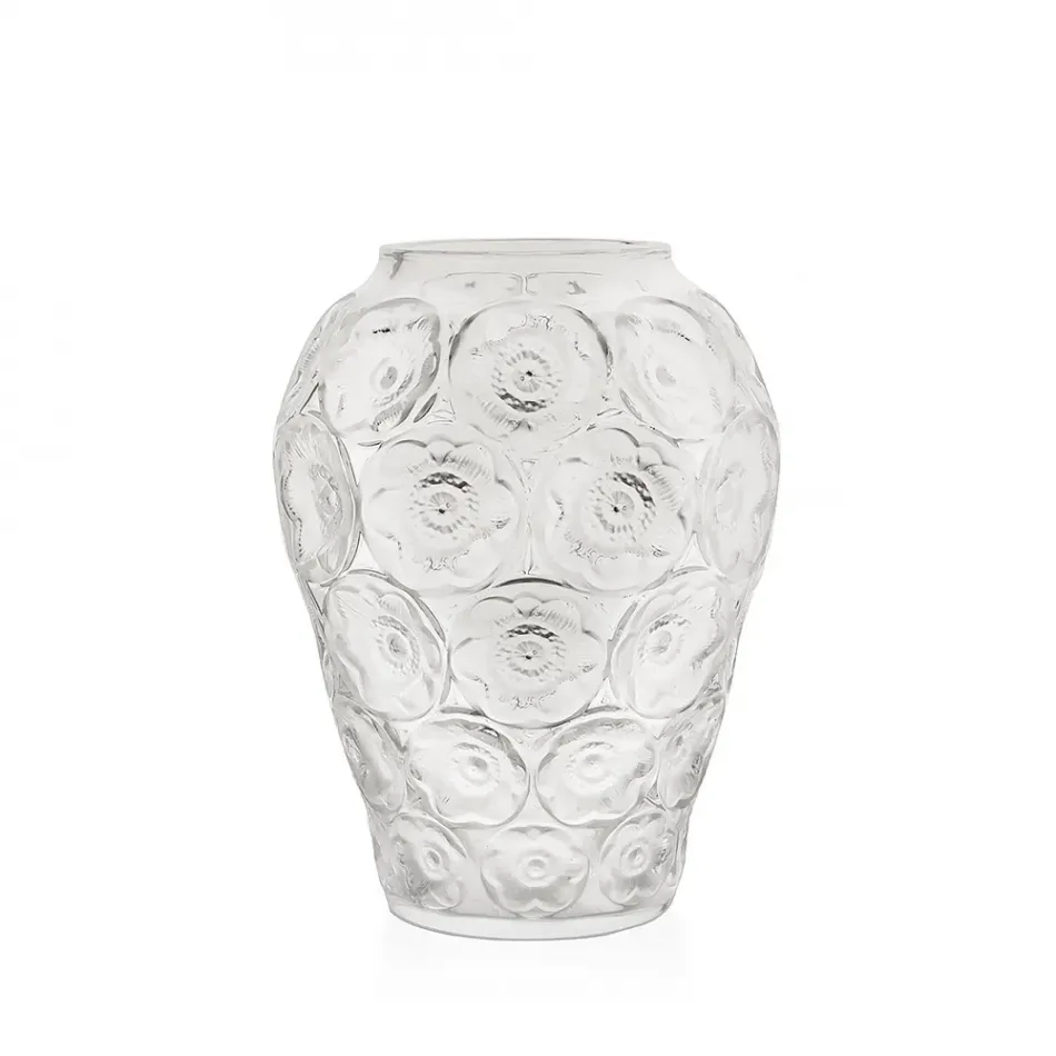 Anemones Vase Medium Clear