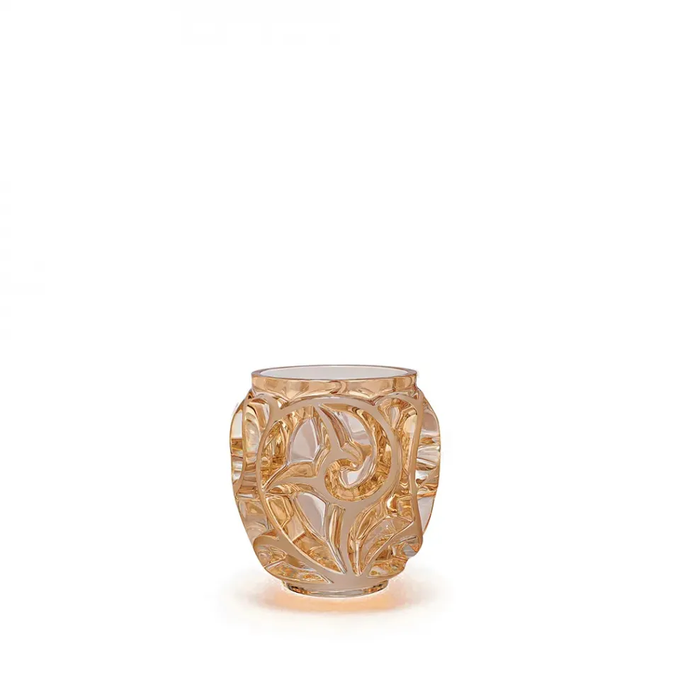 Tourbillons Vase Small Gold Luster Shiny