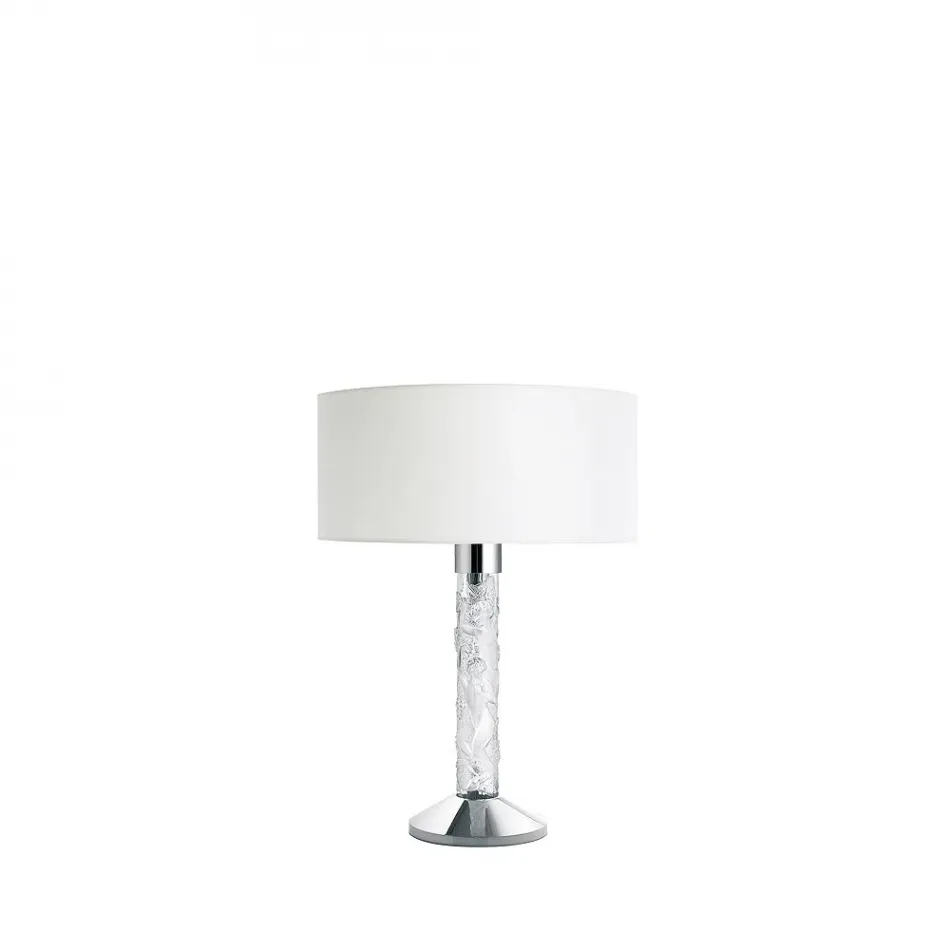 Faunes Lamp, Clear Crystal, Chrome Finish