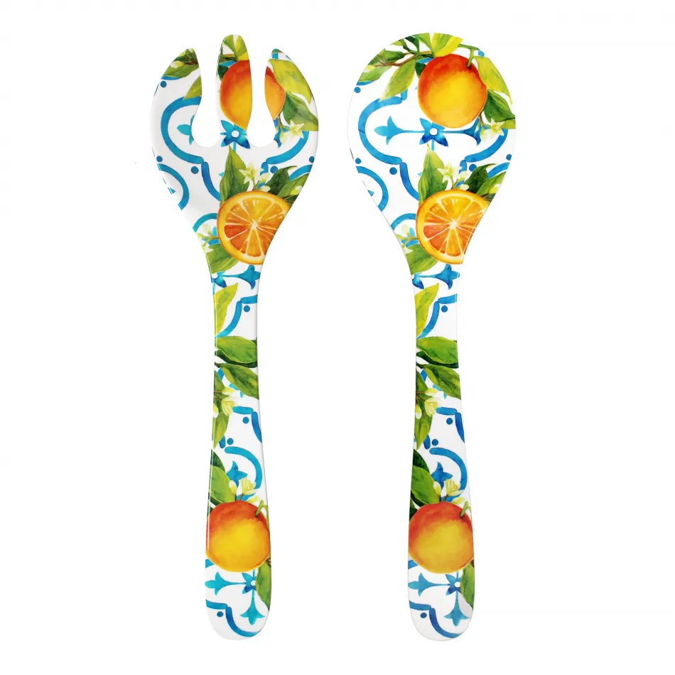 Valencia Melamine Salad Servers