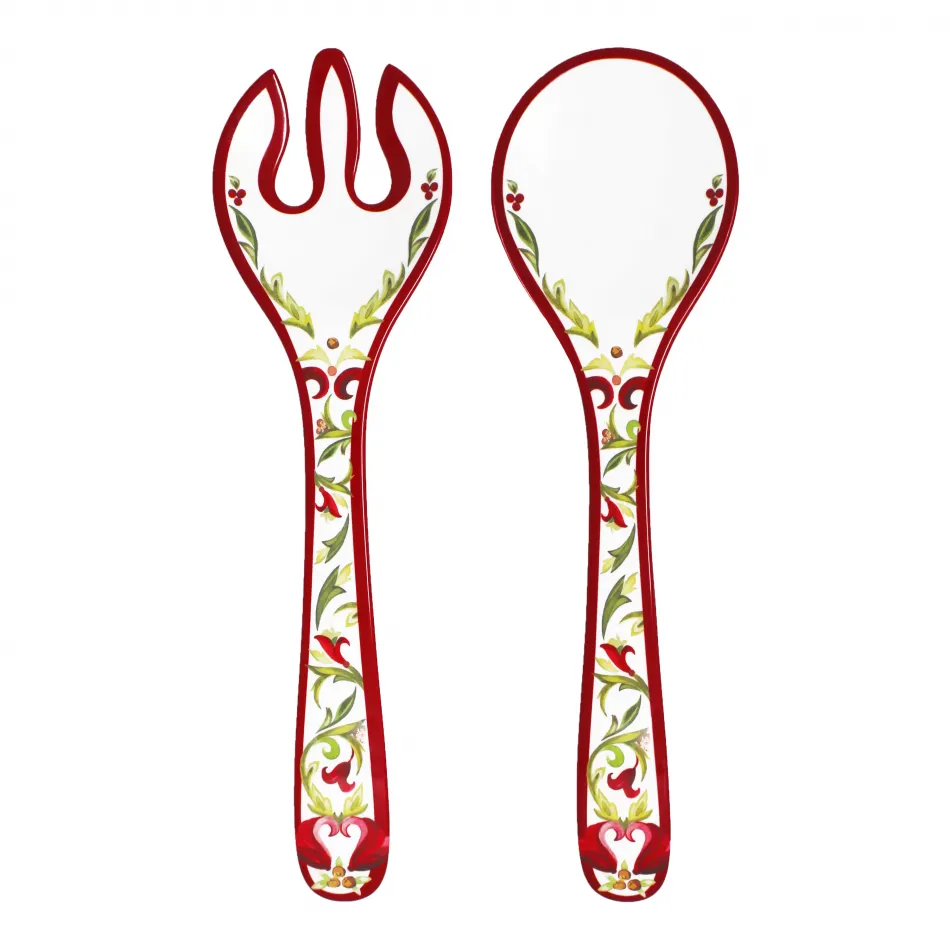 Vischio Melamine Salad Serving Set