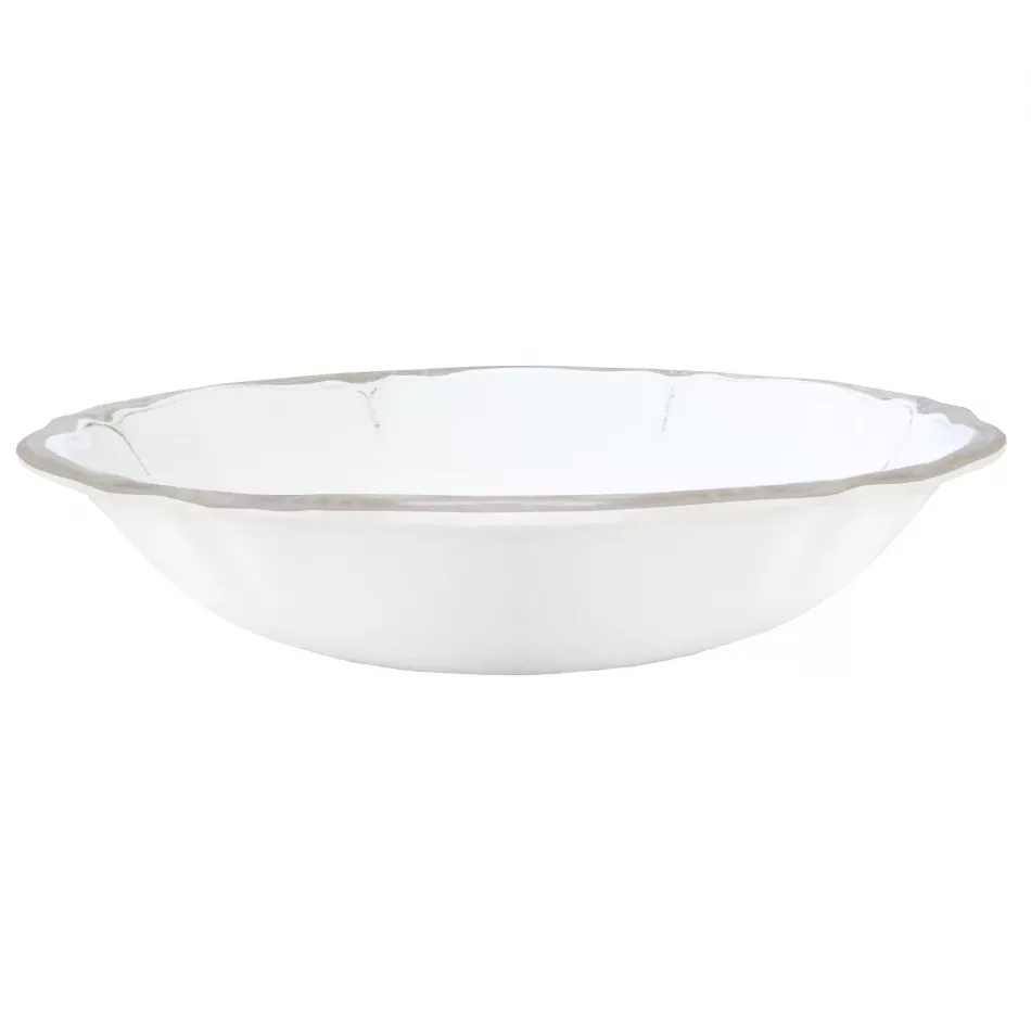 Rustica Antique White Melamine 13.75" Salad Bowl