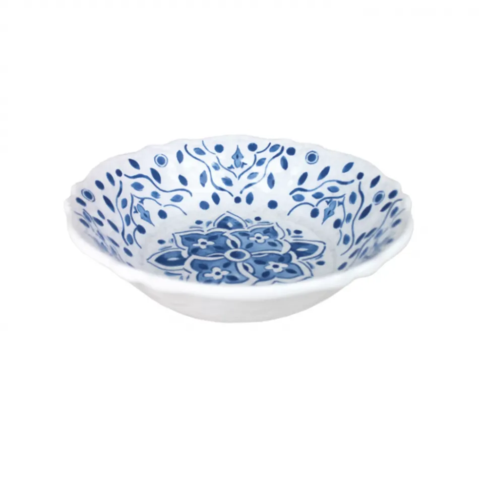 Moroccan Blue Melamine 7.5" Cereal Bowl