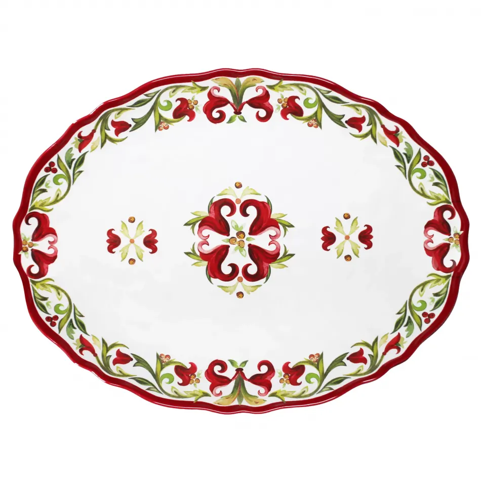 Vischio Melamine 16" Oval Platter