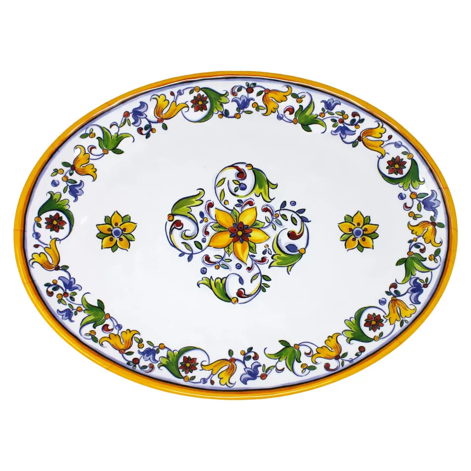 Capri Melamine 16" Oval Platter