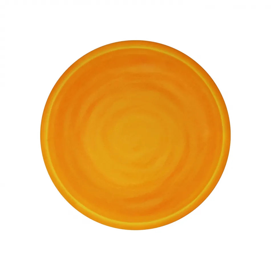 Sicily Solid Orange Salad Plate 9"