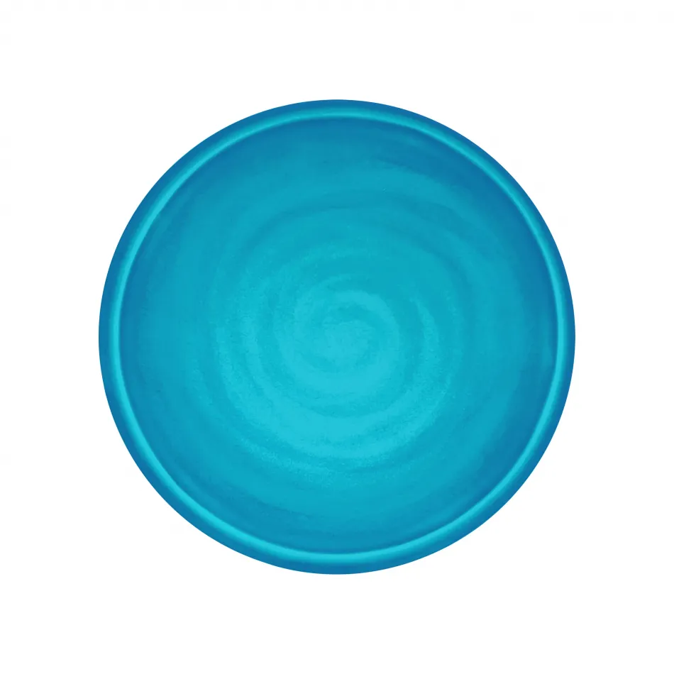 Sicily Solid Teal Salad Plate 9"