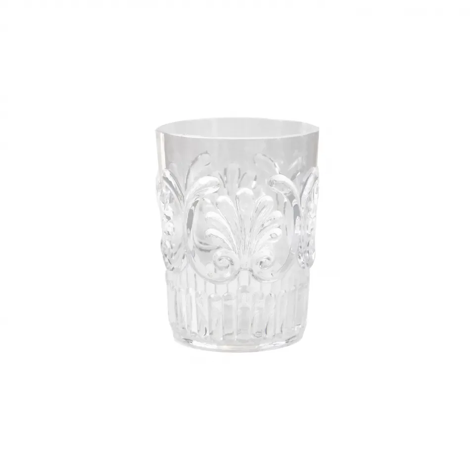 Fleur Polycarbonate Clear Small Tumbler 16 Oz